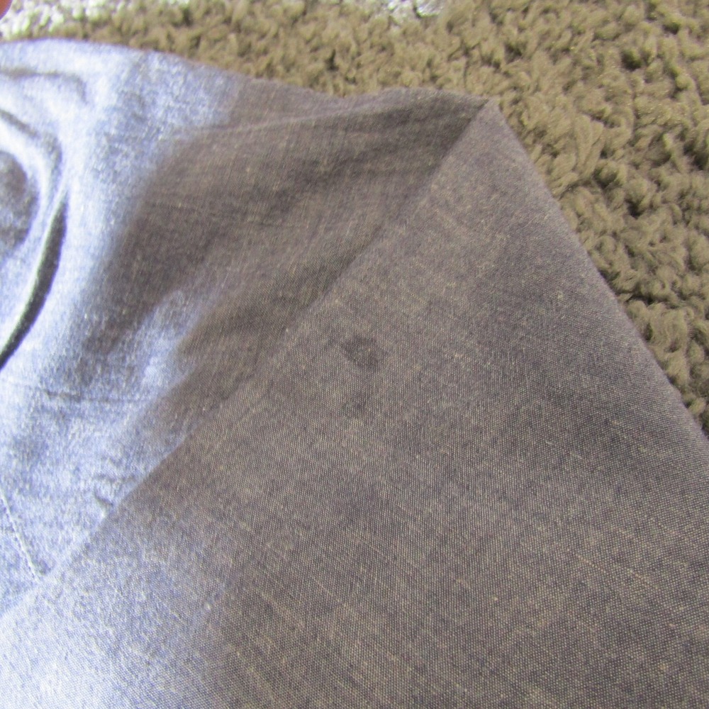 Billy Reid Blue Casual Button Down Shirt - Picture 6 of 8